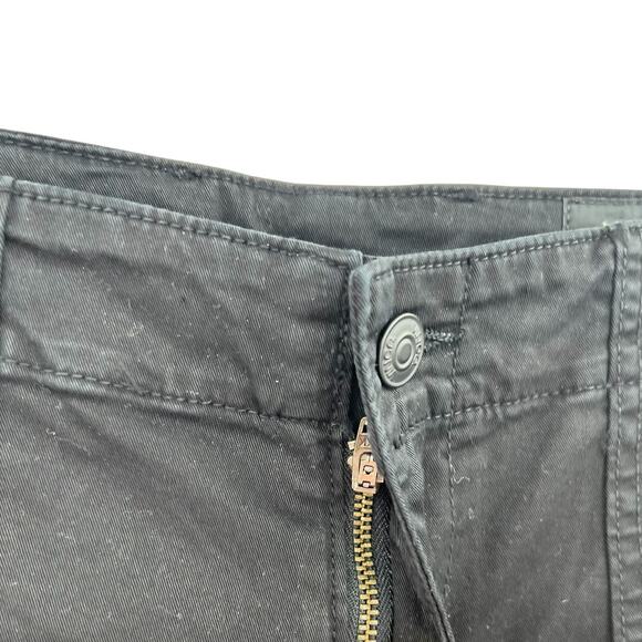 Vince‎ Pants Elastic-hem Patch-front Utility Trouser Jogger Black Size 27 - Picture 5 of 12